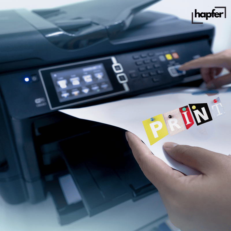 In drei Schritten zum Spiel bei hapfer.com - 2. Schritt: Ausdrucken